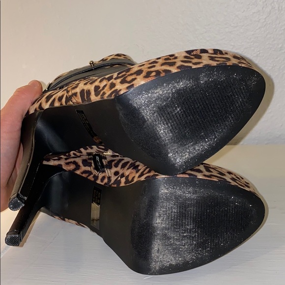 Qupid leopard print heels - Picture 6 of 7